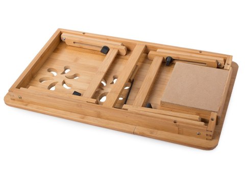 Stolik pod laptopa bambusowy do łóżka podstawka