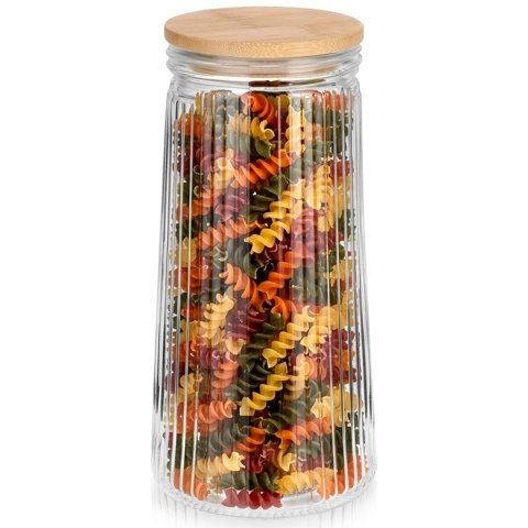 SZKLANY POJEMNIK KUCHENNY NA PRODUKTY SYPKIE 1,4L 229246