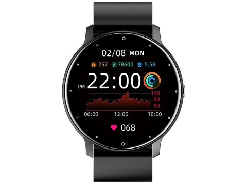 Smartwatch zegarek damski męski gumowy pasek sport bluetooth rozmowy