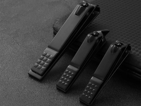 Zestaw do paznokci przybornik manicure pedicure etui cążki 18 elementów