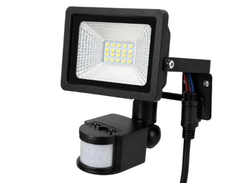 Czujnik ruchu zmierzchu pir 230v led do oświetlenia podczerwień zewnętrzny