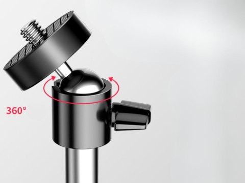 Lampa pierścieniowa led ring + uchwyt na telefon + statyw 100cm 3 odcienie