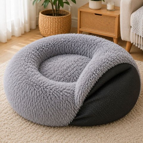 Pluszowe legowisko kojec dla psa kota miękkie poduszka kanapa posłanie 50cm