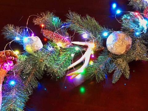 Lampki druciki 100 led na baterie 10m multikolor