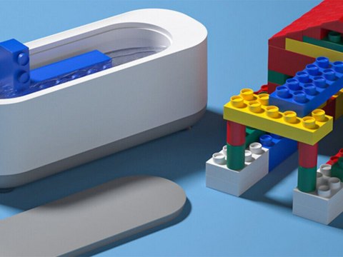 Myjka wibracyjna do czyszczenia biżuterii okularów