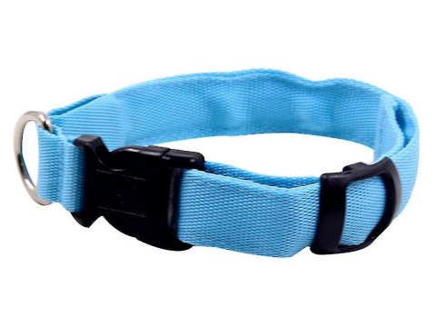 Obroża świecąca w ciemności led dla psa i kota regulowana regulacja 59cm