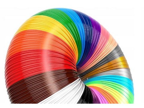 Wkłady do długopisu 3d pla filament 20 x 20 m 400 metrów kolory zestaw