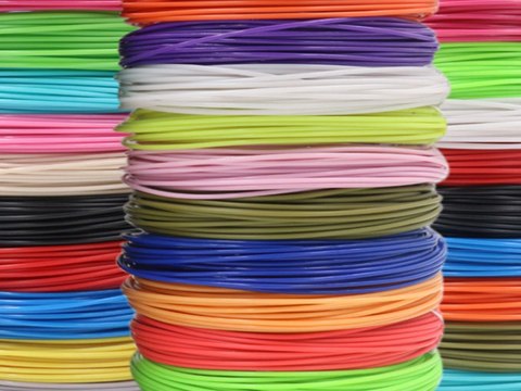 Wkłady do długopisu 3d pla filament 20 x 20 m 400 metrów kolory zestaw