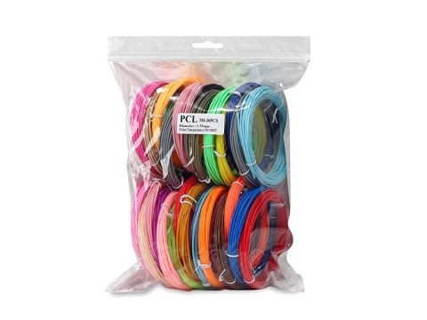 Wkłady do długopisu 3d pla filament 30 x 5m 150m