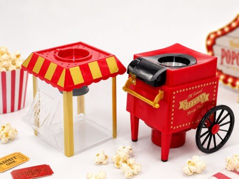 Maszyna maszynka urządzenie do popcornu retro 1200w beztłuszczowa