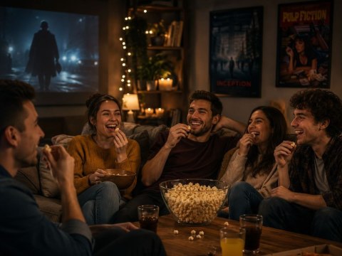 Maszyna maszynka urządzenie do popcornu retro 1200w beztłuszczowa