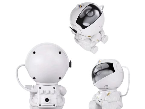 Projektor gwiazd astronauta galaktyka lampka nocna niebo laserowy led pilot