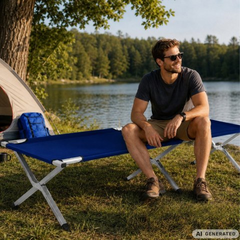 Łóżko składane kanada turystyczne zestaw polowe kempingowe outdoor