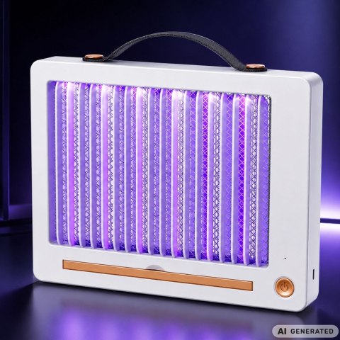 Lampa owadobójcza uv na komary muchy elektryczna owady pułkapka skuteczna