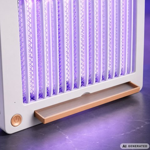 Lampa owadobójcza uv na komary muchy elektryczna owady pułkapka skuteczna