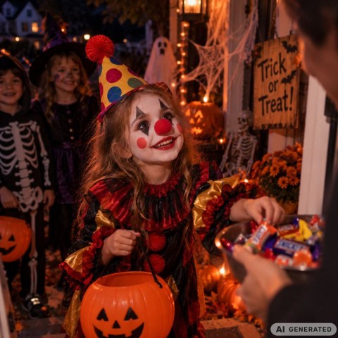 Zestaw do makijażu klaun z nosem na halloween makeup do cosplay makijaż