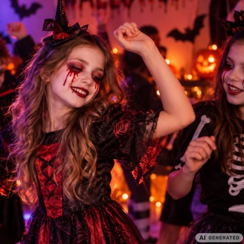 Zestaw do makijażu wampira draculi do twarzy na halloween makeup z krwią