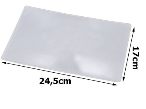 Lupa do czytania soczewka fresnela 25x17 b5 karta