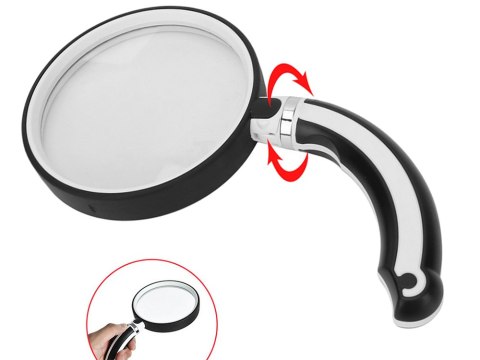 Lupa klasyczna szkło powiększające składana 90mm