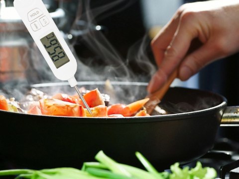 Termometr kuchenny lcd cyfrowy sonda mięsa wina