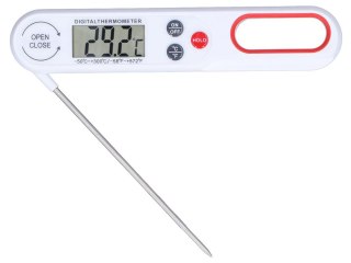 Termometr kuchenny szpilkowy lcd mięsa wina 300°c gotowania zup