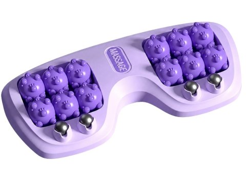 Masażer do stóp roller masujący metalowe kulki akupresura relaks do masażu