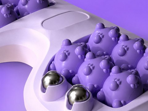 Masażer do stóp roller masujący metalowe kulki akupresura relaks do masażu