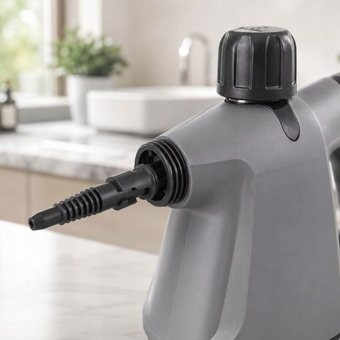 Myjka parowa czyścik mop parowy 1500w 3 bary z akcesoriami do okien fug