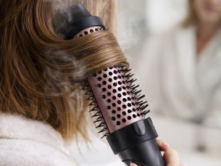 Podgrzewana szczotka do włosów suszarka prostownica stylizacja czesanie