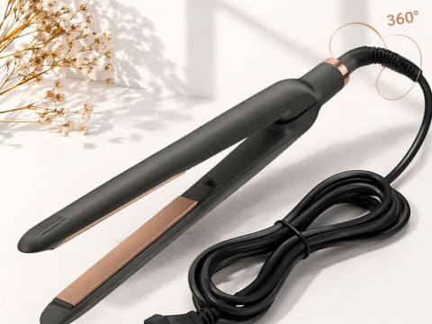Prostownica do włosów ceramiczna 3 tryby temperatury 360° obrotowy kabel