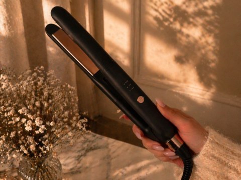 Prostownica do włosów ceramiczna 3 tryby temperatury 360° obrotowy kabel
