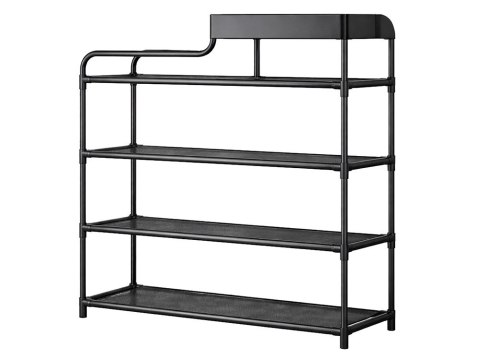Regał na buty 5 poziomów stojak na buty szafka metalowa organizer z półką
