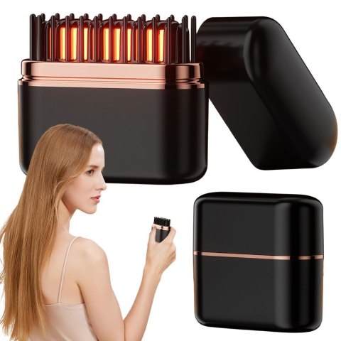 Szczotka prostująca włosy prostownica usb do włosów regulacja temperatury