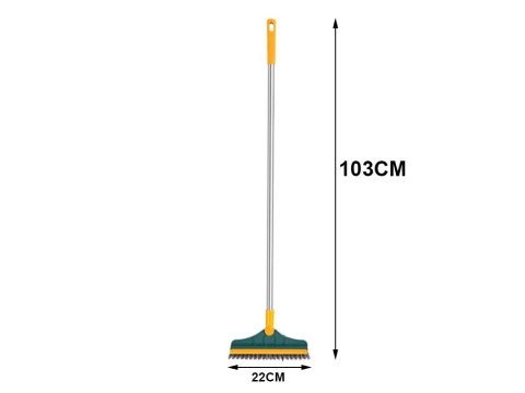 Szczotka ściągaczka z rączką do szczelin 100cm