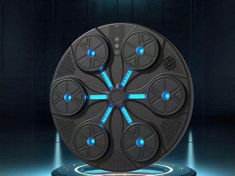 Tarcza bokserska trener boxu mma muzyka usb 8 poziomów+ rękawice bokserskie