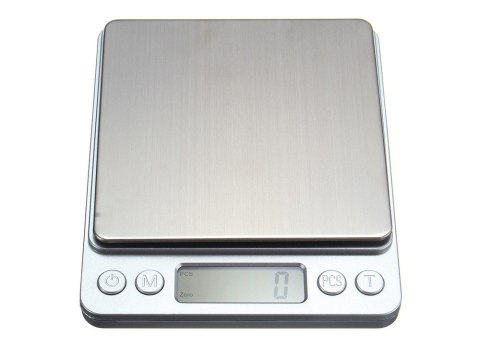 Waga jubilerska kuchenna 2000g 2kg lcd cyfrowa 0,1g precyzyjna gramowa