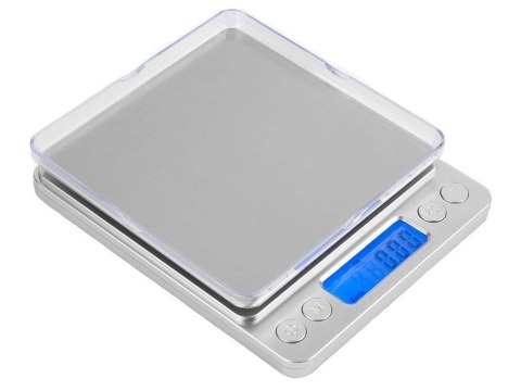 Waga jubilerska kuchenna 2000g 2kg lcd cyfrowa 0,1g precyzyjna gramowa
