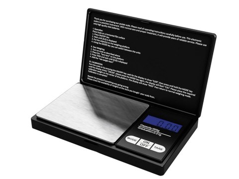 Waga kieszonkowa jubilerska 500g/0,1g precyzyjna gramowa elektroniczna