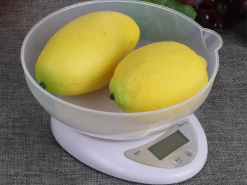 Waga kuchenna elektroniczna cyfrowa z misą miska 5kg lcd dokładna miarka