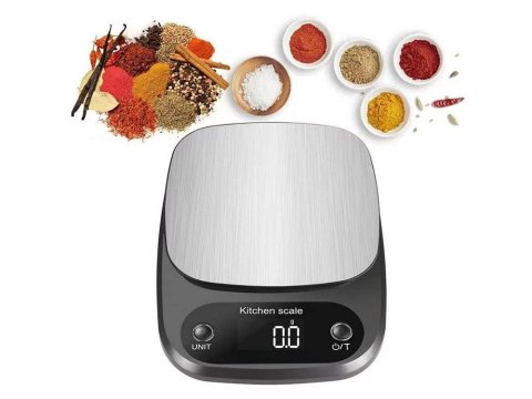 Waga kuchenna elektroniczna lcd domowa dokładna precyzyjna do 3 kg 0,1 g