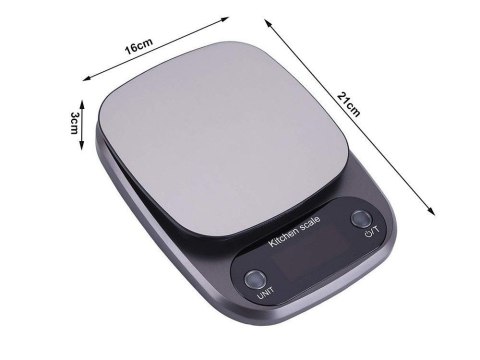 Waga kuchenna elektroniczna lcd domowa dokładna precyzyjna do 3 kg 0,1 g