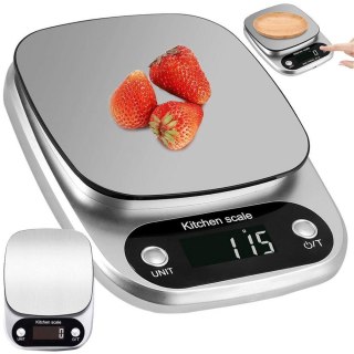 Waga kuchenna elektroniczna lcd domowa dokładna precyzyjna do 3 kg 0,1 g