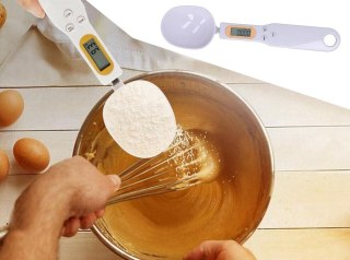 Waga kuchenna łyżka elektroniczna lcd cyfrowa prcyzyjna do ręczna 500g