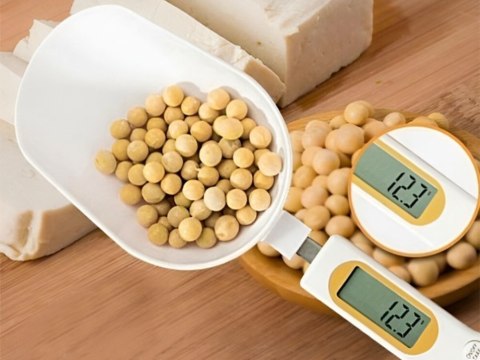 Waga kuchenna łyżka elektroniczna lcd cyfrowa prcyzyjna do ręczna 500g
