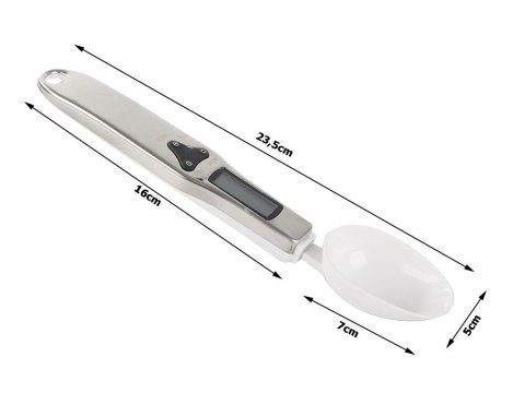 Waga kuchenna łyżka elektroniczna lcd cyfrowa precyzyjna ręczna 500g