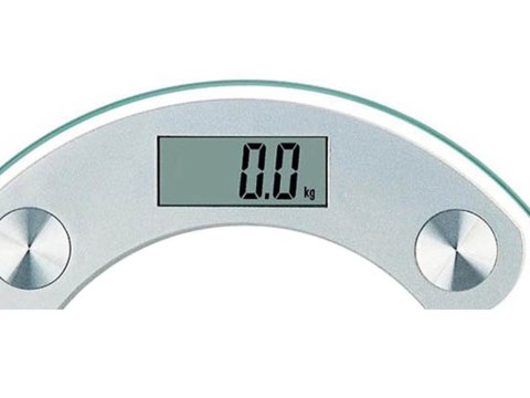 Waga łazienkowa elektroniczna 180kg szklana lcd analityczna przezroczysta