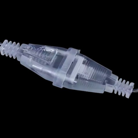 Kabel przedłużka lampki choinkowej przedłużacz długi przezroczysty 5m