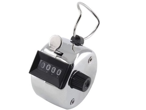 Klikacz ręczny kliker mechaniczny pedometr licznik