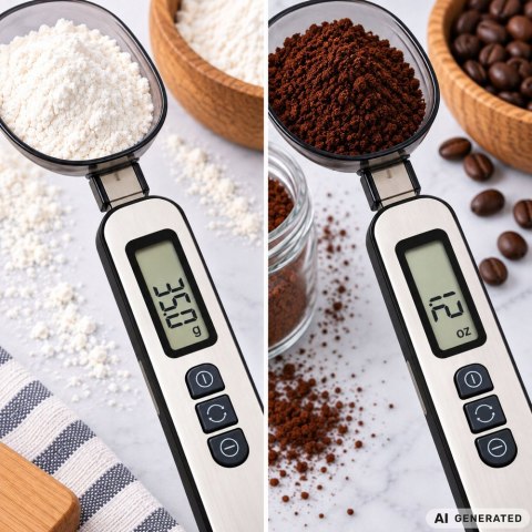 ŁYŻKA WAGA TY-807E CZARNA (100)