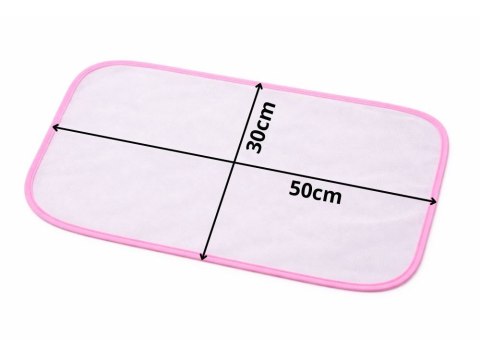 Ochronna podkładka do prasowania na materiał termoodporna siatka 50x30 cm
